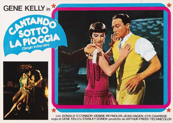 Fotobusta 6 per il film Cantando sotto la pioggia (1952)