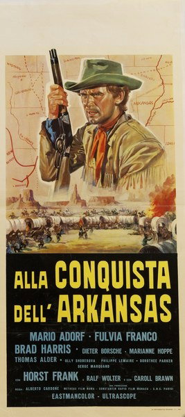 Conquerors of Arkansas - Lobby Card 1