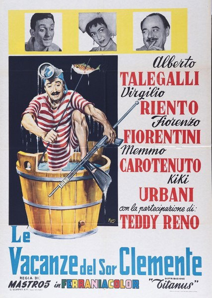 Le vacanze del Sor Clemente - Manifesto 1