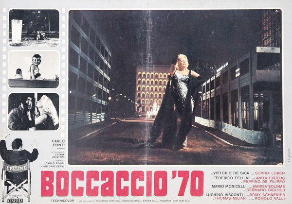 Lobby Card 4 for the film Boccaccio '70 (1962)
