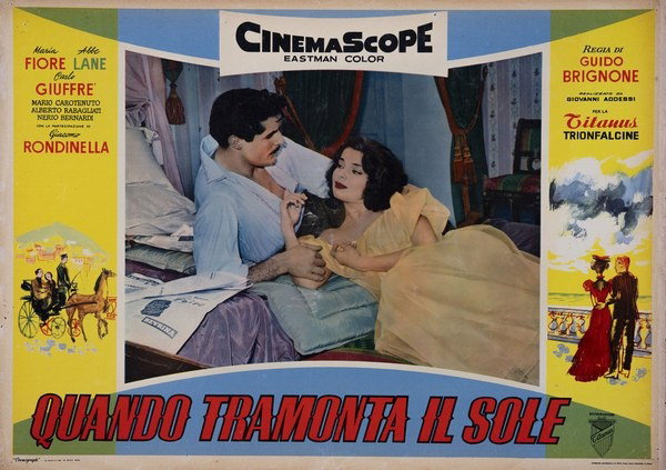 Lobby Card 4 for the film Sunset in Naples (1956)