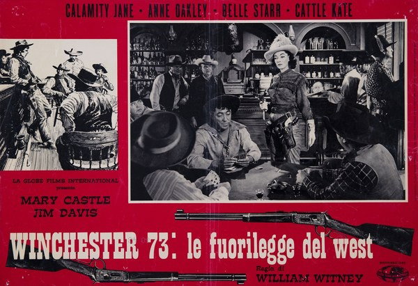 Fotobusta 2 per il film Winchester '73 - Le fuorilegge del West (1962)