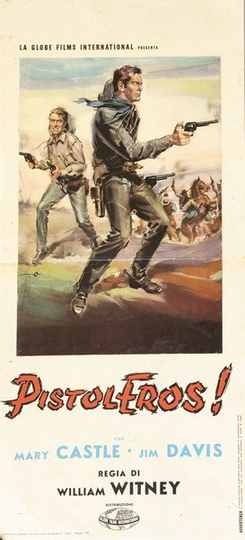 Pistoleros - Lobby Card 1