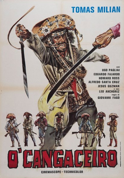 Manifesto 3 per il film O Cangaceiro (1969)