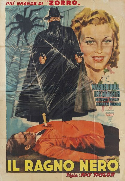 Il ragno nero - Poster 1