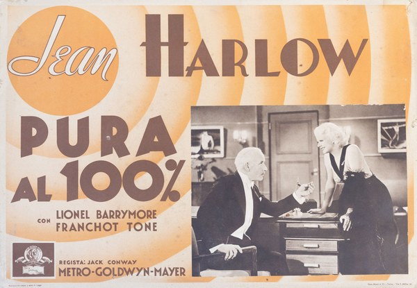Lobby Card 2 for the film Pura al cento per cento (1934)