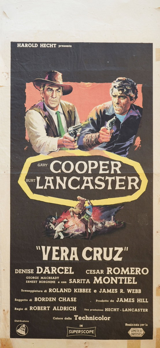 Locandina 3 for the film Vera Cruz (1954)