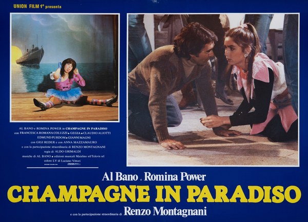 Fotobusta 1 per il film Champagne in paradiso (1983)