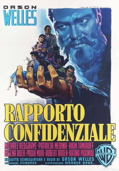Rapporto confidenziale - Mr. Arkadin