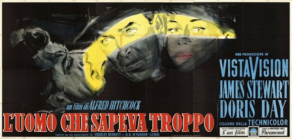 Manifesto 4 per il film L'uomo che sapeva troppo (1956)