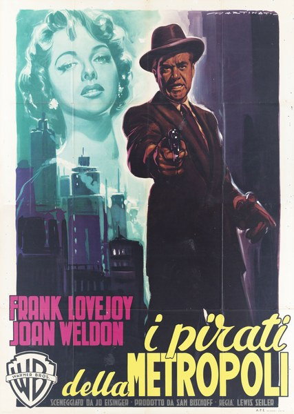 Poster 2 for the film The System (1953), painted by Luigi Martinati