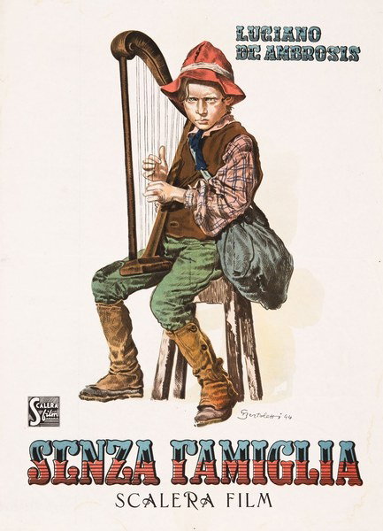 Fotobusta 2 per il film Senza famiglia (1946)