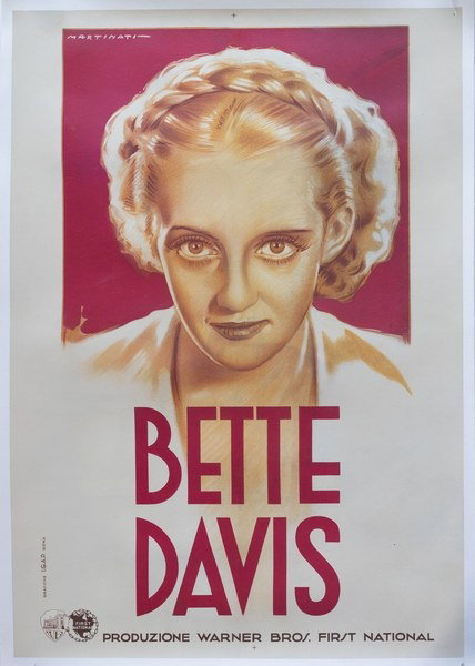 Poster 2 for the film La foresta pietrificata (1936), painted by Luigi Martinati