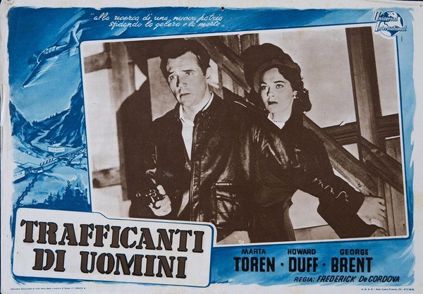 Fotobusta 5 per il film Trafficanti d'uomini (1949)
