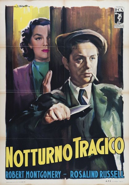 Notturno tragico - Manifesto 1