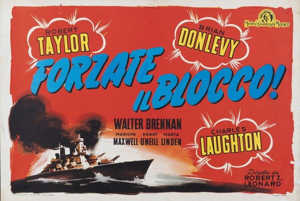 Fotobusta 2 per il film Forzate il blocco (1942)