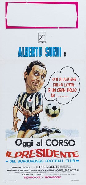 Locandina 2 per il film Il presidente del Borgorosso Football Club (1970)