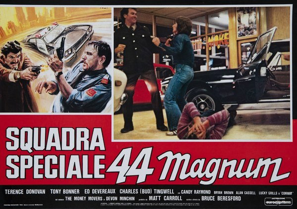 Lobby Card 3 for the film Money Movers (1978), painted by Averardo Ciriello