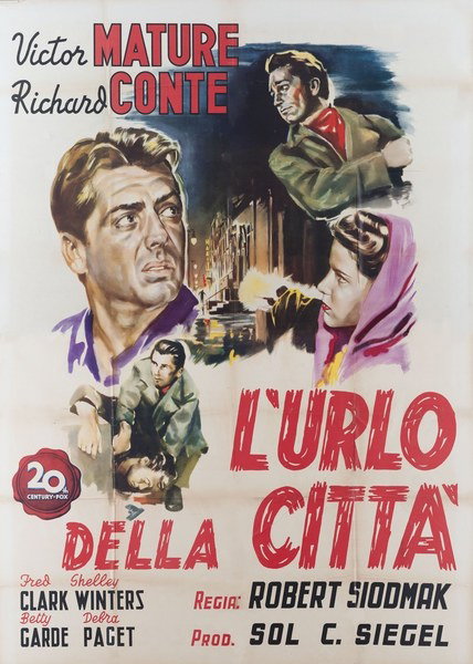 L'urlo della città - Manifesto 1