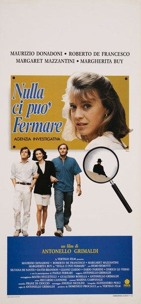Locandina 1 per il film Nulla ci può fermare (1989), dipinto da Petrollo Massimo (Maxy)
