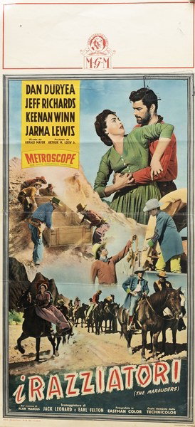 Locandina 2 per il film I razziatori (1955)