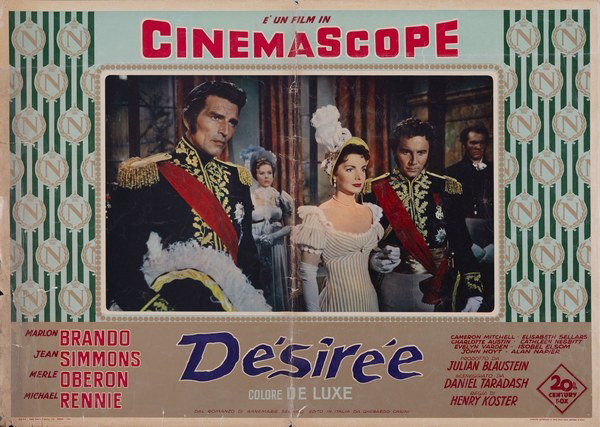 Fotobusta 4 per il film Désirée (1954)