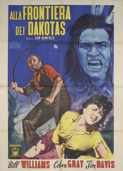 Alla frontiera dei Dakotas - Manifesto 1