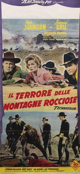 Locandina 2 for the film The Siege at Red River (1954)