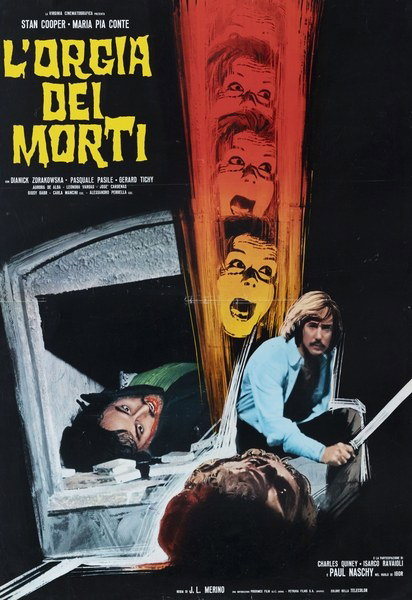 L'orgia dei morti - Manifesto 1