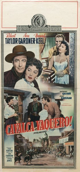 Locandina 2 per il film Cavalca, vaquero! (1953)