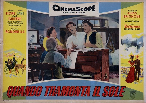 Lobby Card 3 for the film Sunset in Naples (1956)