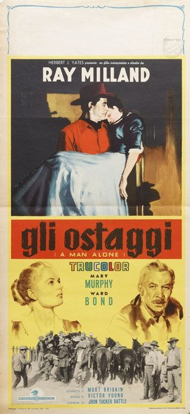 Locandina 2 per il film Gli ostaggi (1955)