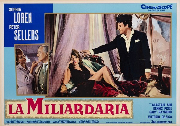 Lobby Card 2 for the film The Millionairess (1960)