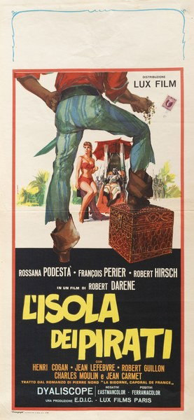 L'isola dei pirati - Locandina 1