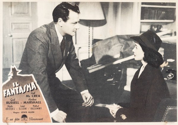 Fotobusta 2 per il film Il Fantasma (1945)