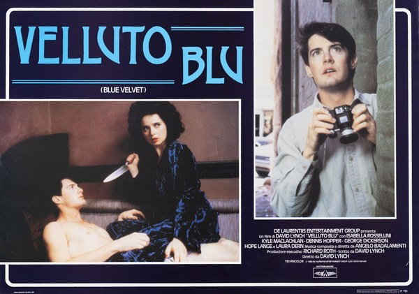 Fotobusta 2 per il film Velluto blu (1986)