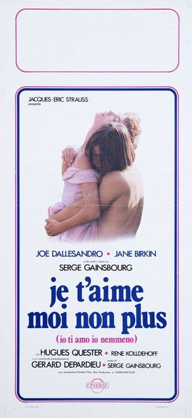 Locandina 2 for the film Je t'aime, moi non plus (1976)