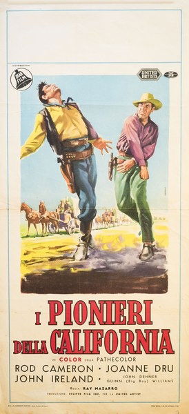 I pionieri della California - Locandina 1