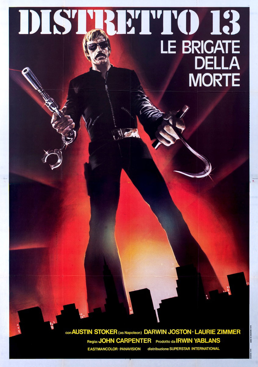 Poster 2 for the film Distretto 13 - Le brigate della morte (1976)