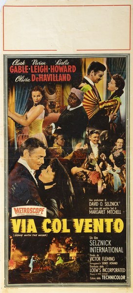 Locandina 3 per il film Via col vento (1939)