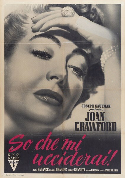 So che mi ucciderai - Manifesto 1