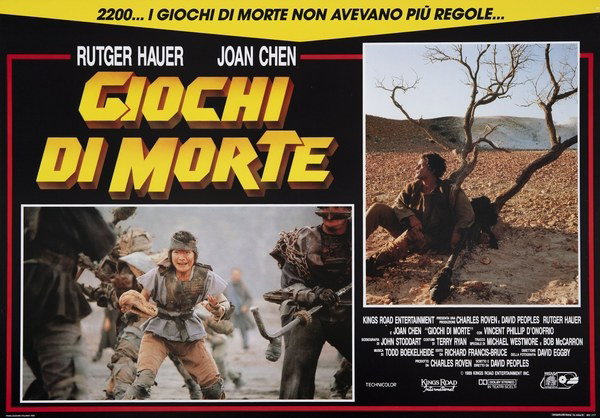 The Blood of Heroes - Lobby Card 1