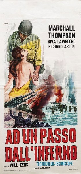 To the Shores of Hell - Lobby Card 1