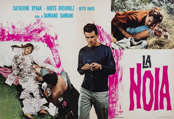 Fotobusta 2 per il film La noia (1963)