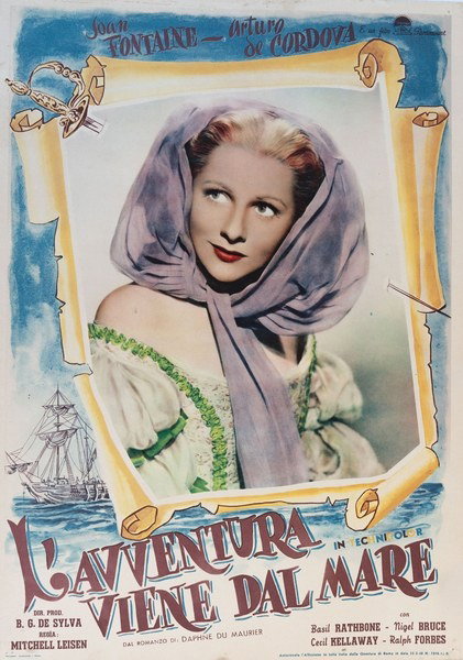 Lobby Card 2 for the film Frenchman's Creek (1944)