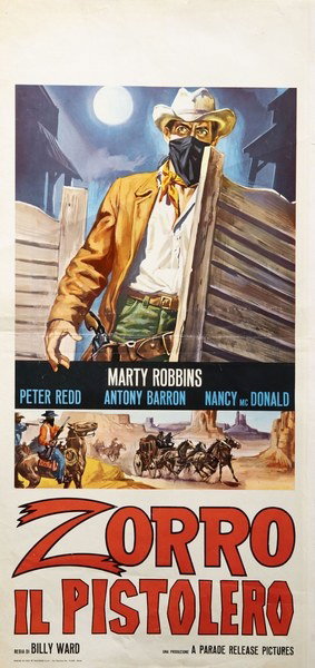 Zorro il pistolero - Locandina 1