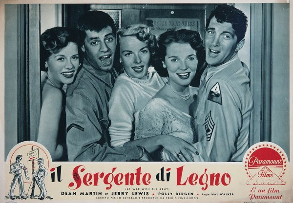 Lobby Card 2 for the film At War with the Army (1950)