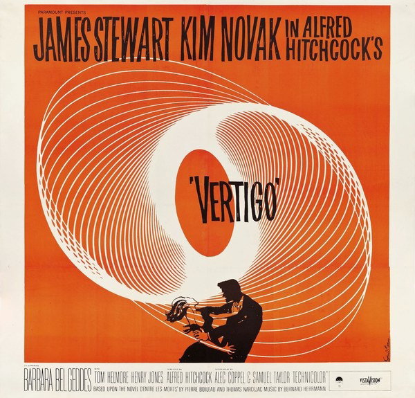 Poster 5 for the film Vertigo (1958)