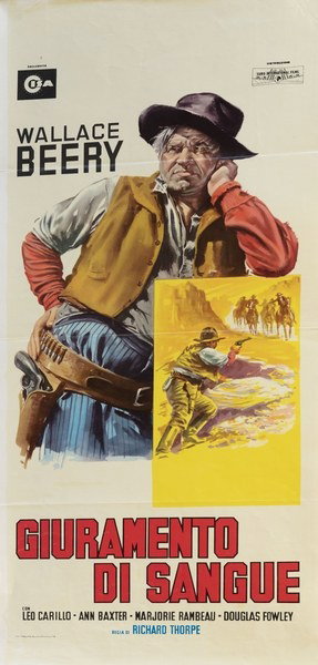 Locandina 2 for the film Giuramento di sangue (1940)