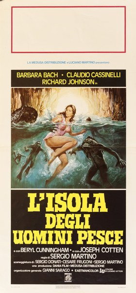 Island of the Fishmen - Lobby Card 1